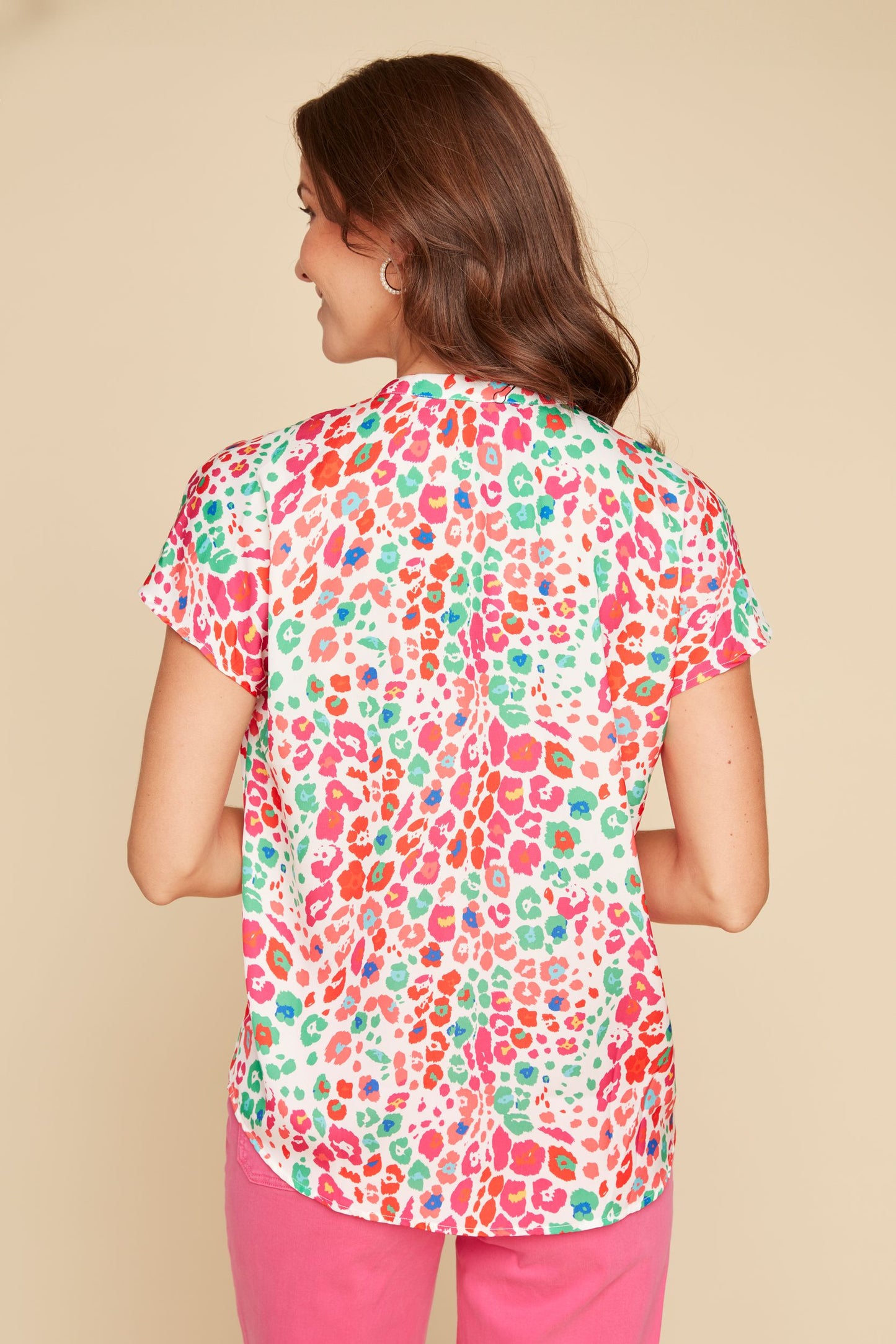 Renuar Multi Print Blouse