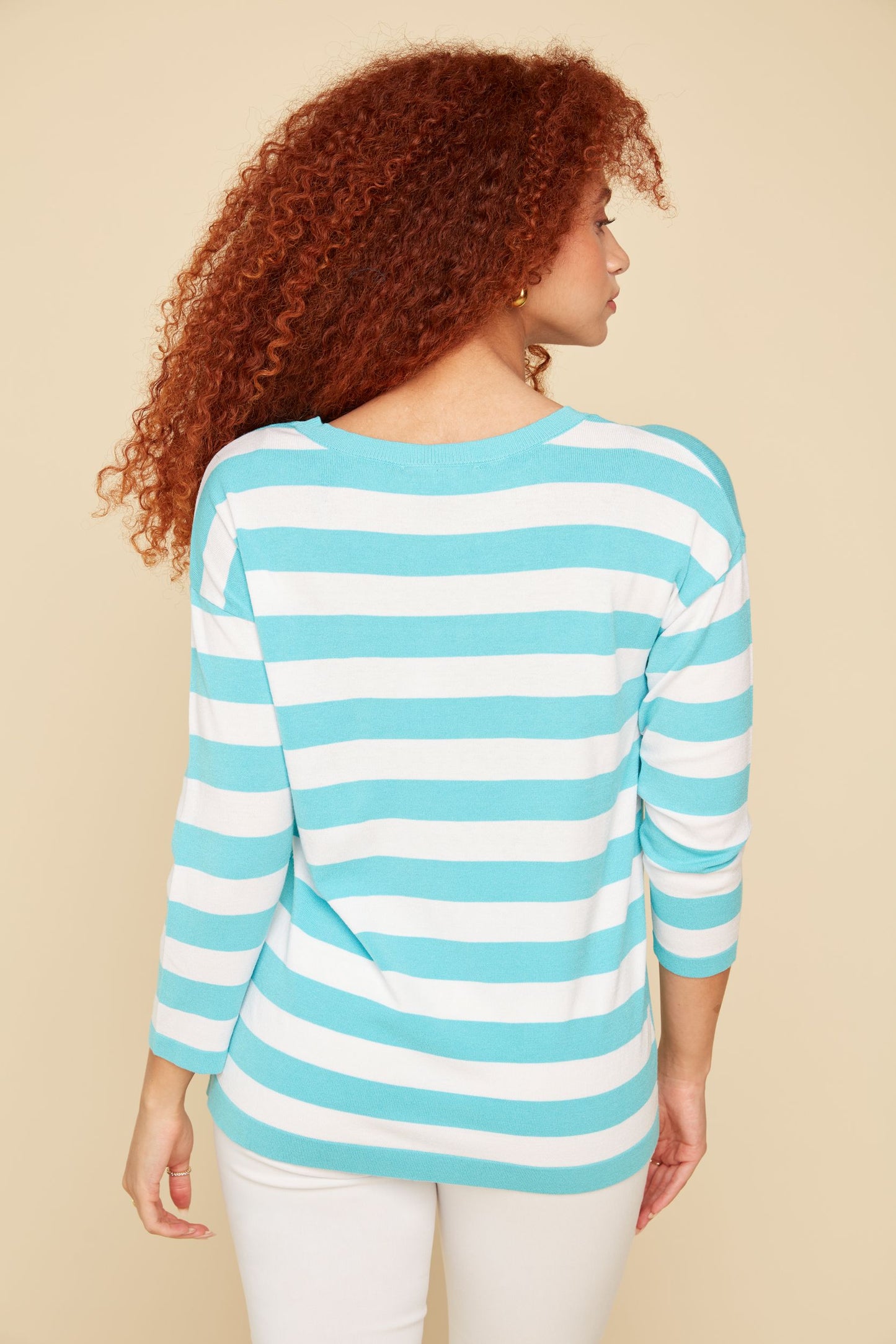 Renuar Dot & Stripe Sweater