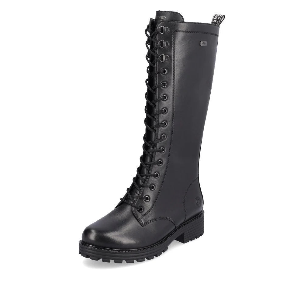 Remonte Black Boot - D0W70-01